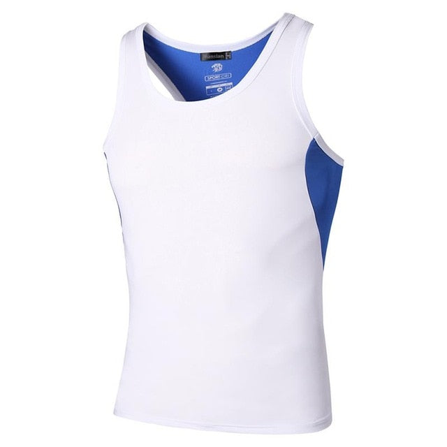 jeansian Men's Quick Dry Slim Fit Sleeveless Sport Tank Tops Shirts Workout Running LSL3306(PLEASE CHOOSE USA SIZE)