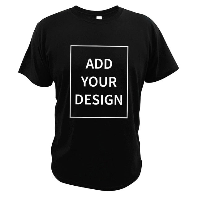 EU Size 100% Cotton Custom T Shirt Make Your Design Logo Text Men Women Print Original Design High Quality Gifts Tshirt