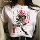 2021 Hot Anime Final Season  Attack on Titan T Shirt Men Kawaii Summer Tops Titans Attack Graphic Tees  Harajuku Tshirt Male