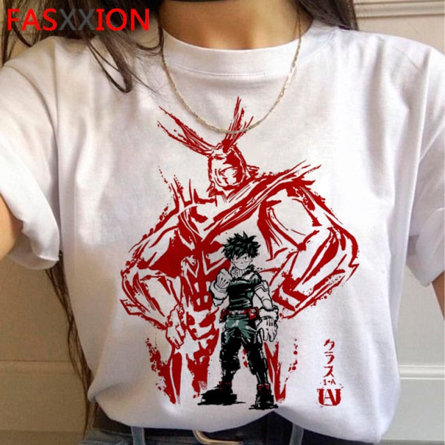 My Hero Academia Bakugou T-shirt Men Cute Anime Boku No Hero Academia T Shirt Cool Todoroki Graphic Tshirt Hip Hop Top Tees Male