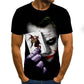 Hot Sale Clown T Shirt Men/Women Joker Face 3D Printed Terror Short Sleeves Fashion Round Neck T-shirts Size XXS-6XL
