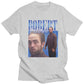 Funny Robert Pattinson Standing Meme T Shirt Men Pre-shrunk Cotton Tee Tops Rob Tshirts Short Sleeved Fashion T-shirt Merch