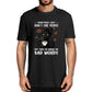 Pew Pew Madafakas 100% Cotton Shirt Novelty Funny Cat Vintage Crew Neck Men's T-Shirt Humor Women Top Tee Gift Humor Streetwear