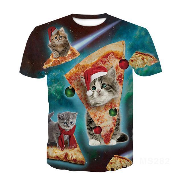 Cat Ragdoll Short Sleeve T -Shirt Half Sleeve 3d Printed T -Shirt Tops Men Women Kids Pet T -Shirt Asian Size 6xl