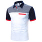 Men Polo Men Shirt Short Sleeve Polo Shirt Contrast Color Polo New Clothing Summer Streetwear Casual Fashion Men Tops