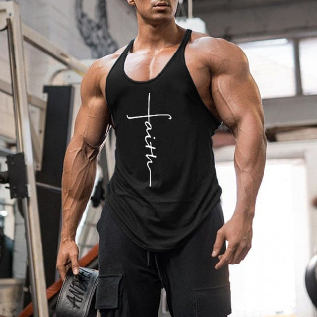 Gym Tank Top Men Fitness Clothing Mens Bodybuilding Tank Tops Summer Gym Clothing for Male Sleeveless Vest Shirts Plus Size