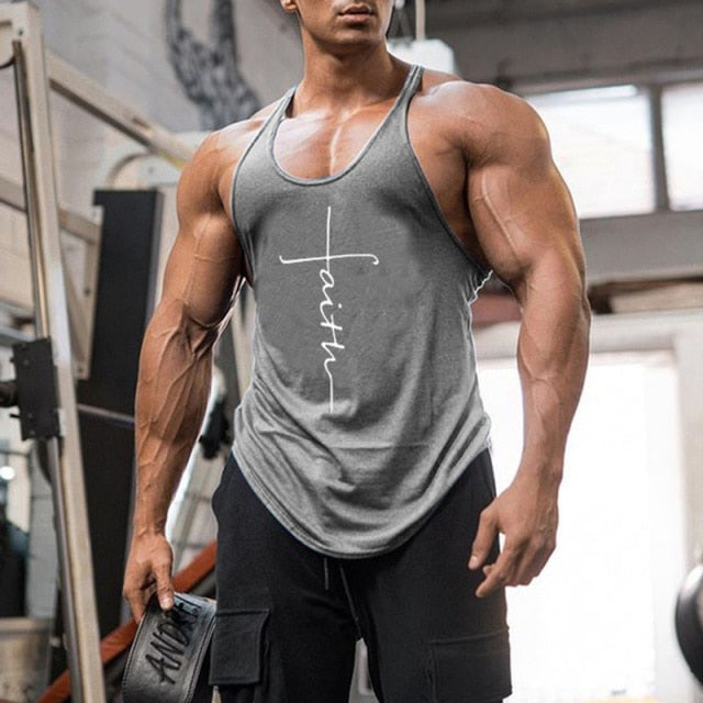 Gym Tank Top Men Fitness Clothing Mens Bodybuilding Tank Tops Summer Gym Clothing for Male Sleeveless Vest Shirts Plus Size