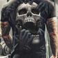 Fashion Summer T-Shirt Men 2021 3D Skull Printing Men's T-Shirt Breathable Streetwear Splicing Printing T Shirt Men Size XXS-6XL