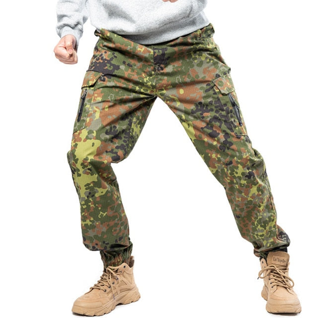 Mege Brand Men Fashion Streetwear Casual Camouflage Jogger Pants Tactical Military Trousers Men Cargo Pants for Droppshipping